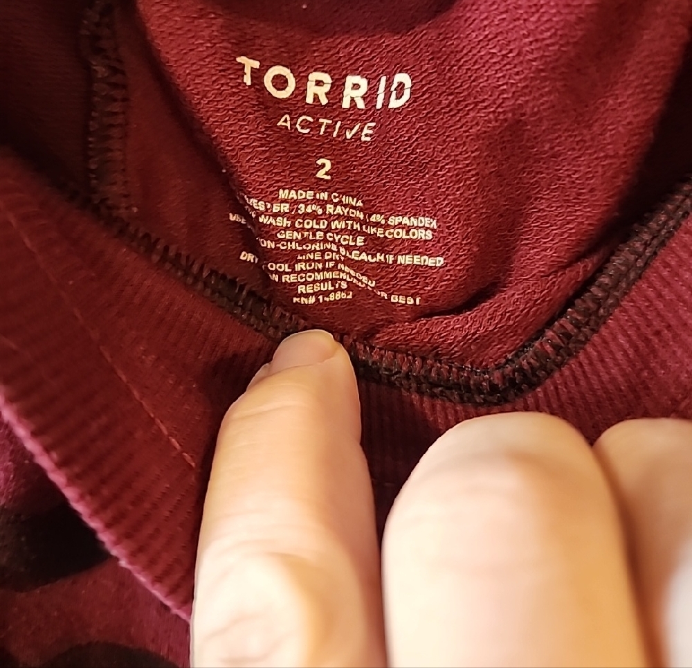 Torrid Active Camouflage Jogger Pants Size 2 - Picture 2 of 5